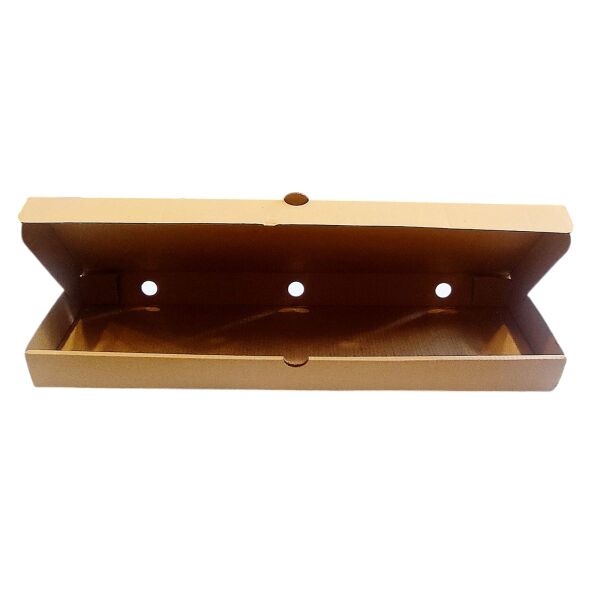 KRAFT OLUKLU 43X13,5X3,5 CM PİDE KUTUSU 100 ADET