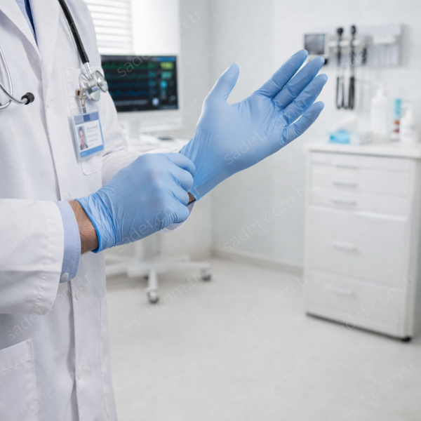 MAVİ HİBRİT PUDRASIZ ELDİVEN 100 AD LARGE X 40 PAKET