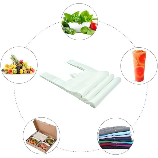 A KALİTE POŞET ( 50X90 CM JUMBO BOY ) BEYAZ 25 KG