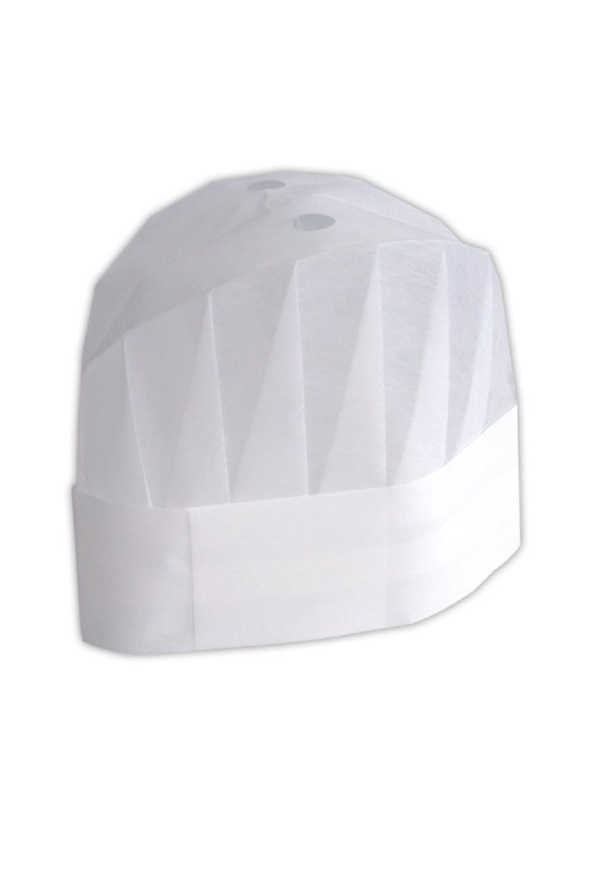 BEYAZ AŞÇI KEPİ TELA 24 CM 20 ADET