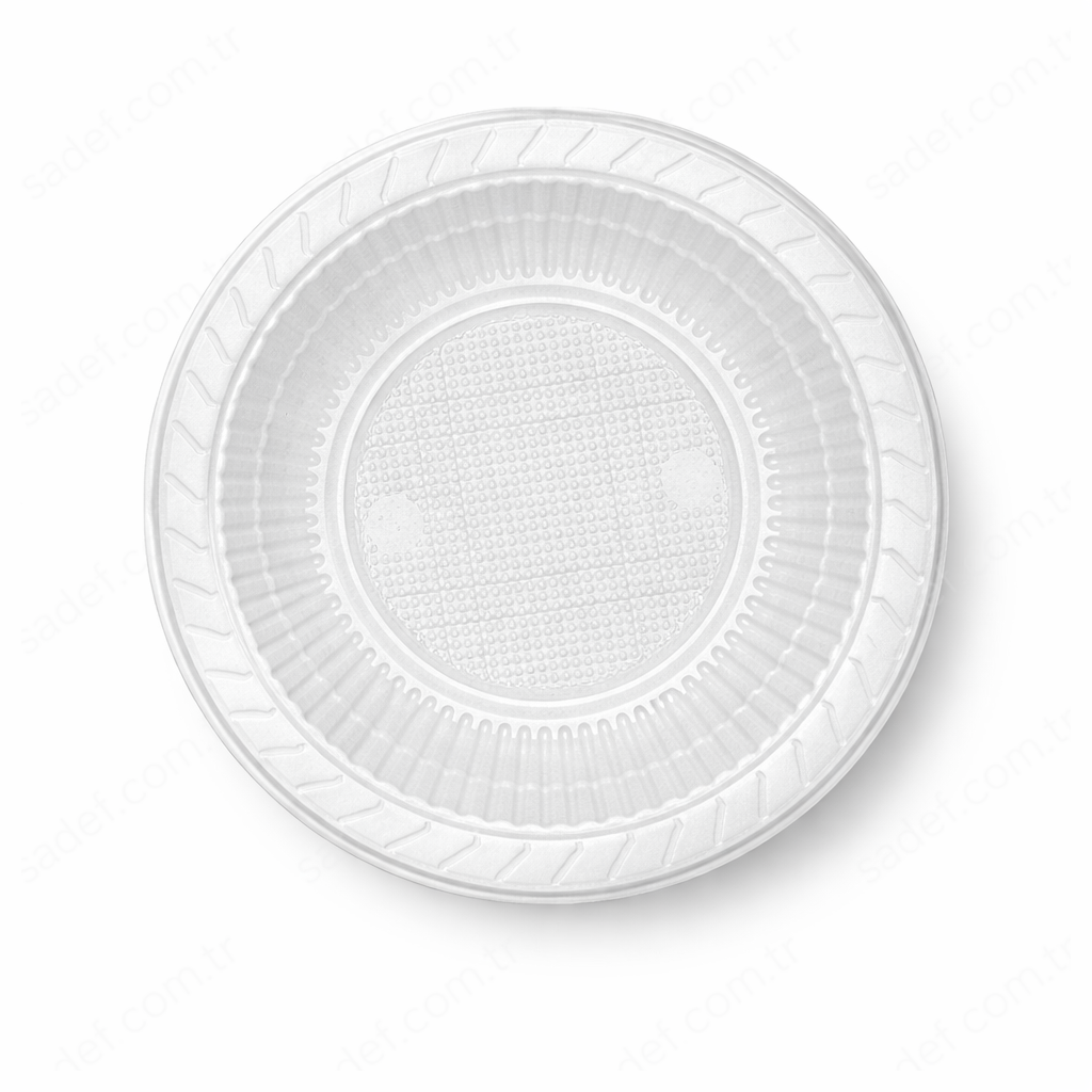 13 CM PLASTİK TABAK ( 2 GR ) 100 ADET