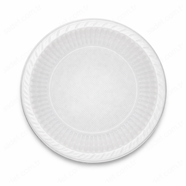 17 CM PLASTİK TABAK ( 3 GR ) 100 ADET
