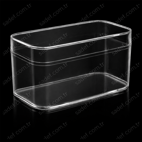 MAY287 300 CC BENETTA KAPAKLI KUTU KRİSTAL ŞEFFAF 240 ADET