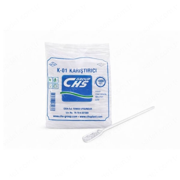 CHS PLASTİK KARIŞTIRICI 0,37 GR 500 AD ŞEFFAF