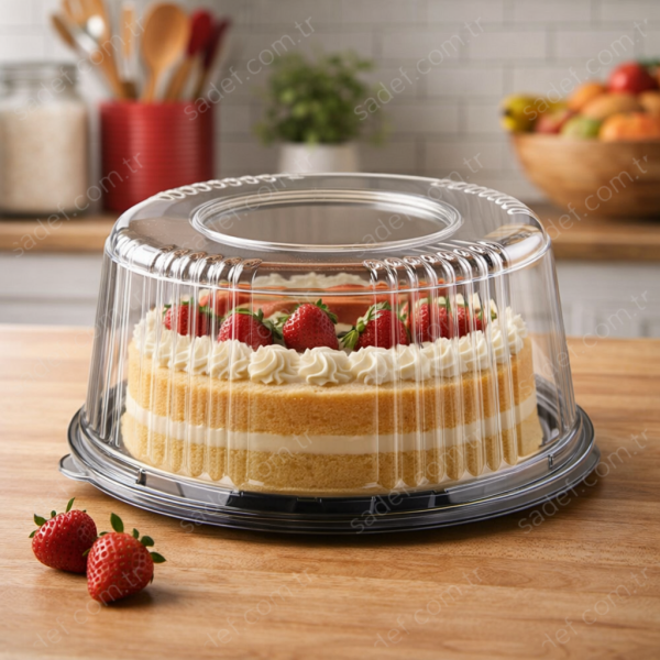 L-402 LİMERA PET PASTA KAPAK Ø20 -H75 31 GR 400 ADET