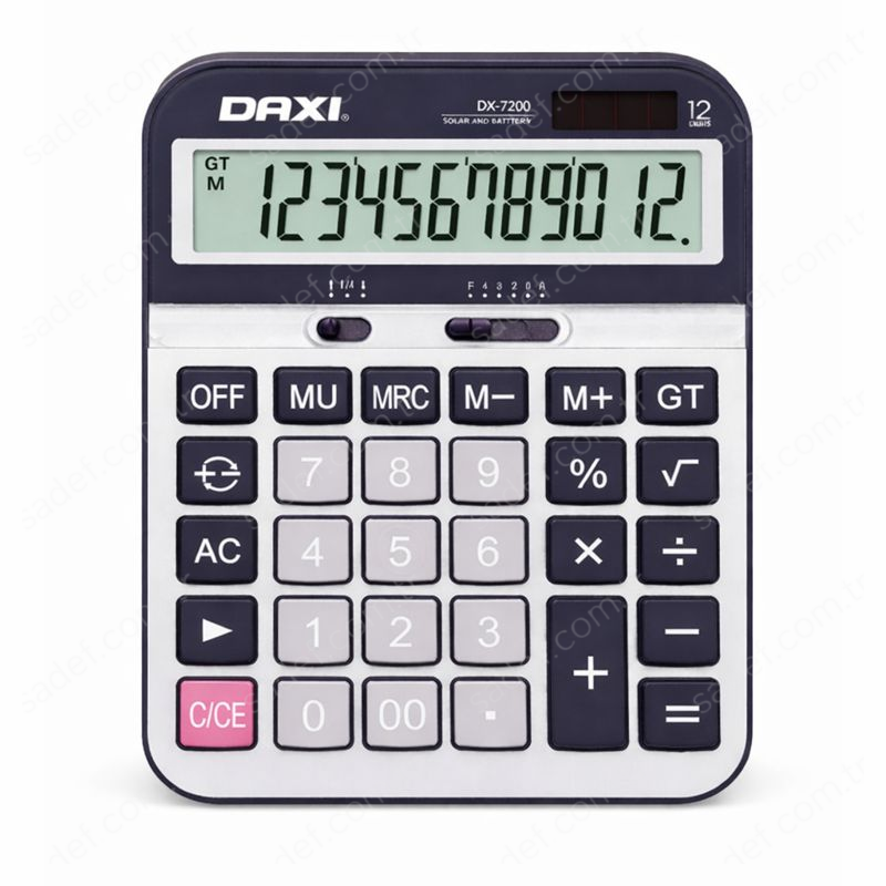 DX-7200 DAXI HESAP MAKİNESİ
