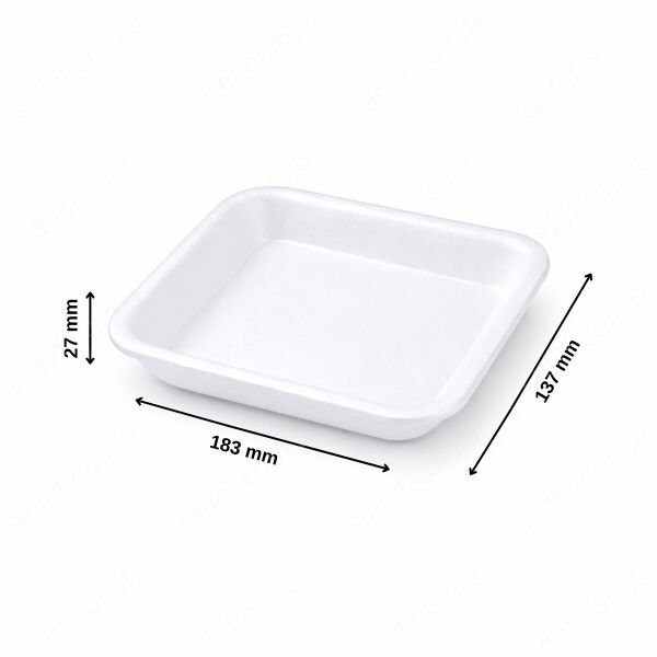 BEYAZ CHS 0,5 KG MOD2 EKSTRA KALIN KÖPÜK TABAK 250 AD