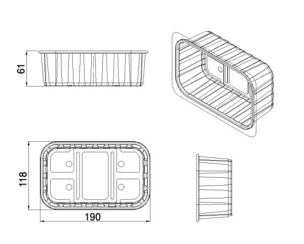 L-023 LİMERA 500 CC KAPAKSIZ ŞALE 10 GR 900 ADET