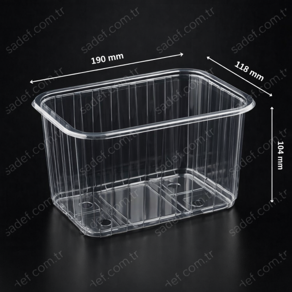L-026 LİMERA 1000 ML PET KAPAKSIZ ŞALE KABI 14 GR 900 ADET