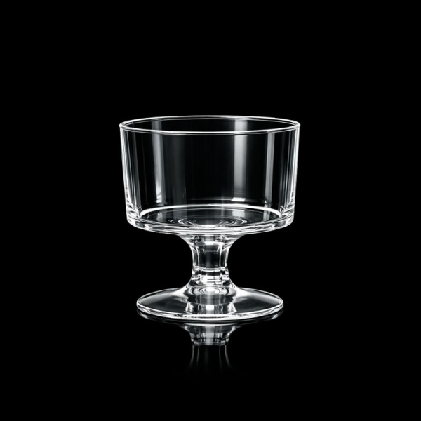 R050 AYAKLI SHOT BARDAĞI 50 ML PS ŞEFFAF 6 ADET