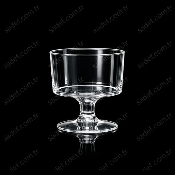 R050 AYAKLI SHOT BARDAĞI 50 ML PS ŞEFFAF 6 ADET