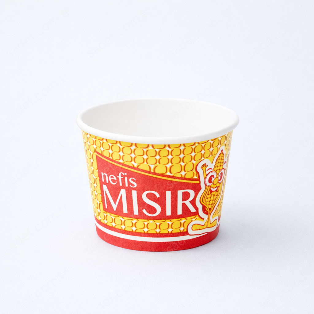 ARNES 5 OZ BASKILI KARTON MISIR KASE 3000 ADET