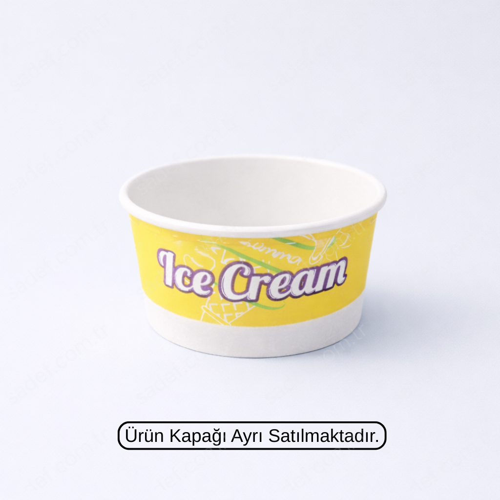 ARNES YAYVAN 100 CC BASKILI KARTON DONDURMA KASE 1000 ADET