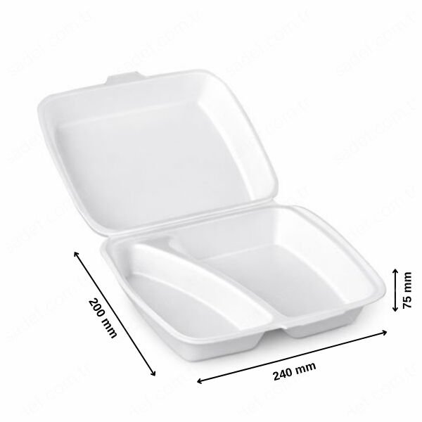 MOD23/B 2 GÖZ KAPAKLI KÖPÜK TABAK 100 AD