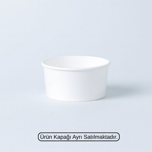 BEYAZ ARNES YAYVAN 100 CC BASKISIZ KARTON DONDURMA KASE 1000 ADET