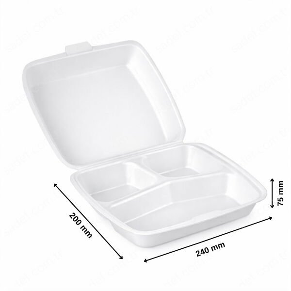 MOD23/A 3 GÖZ KAPAKLI KÖPÜK TABAK 100 AD