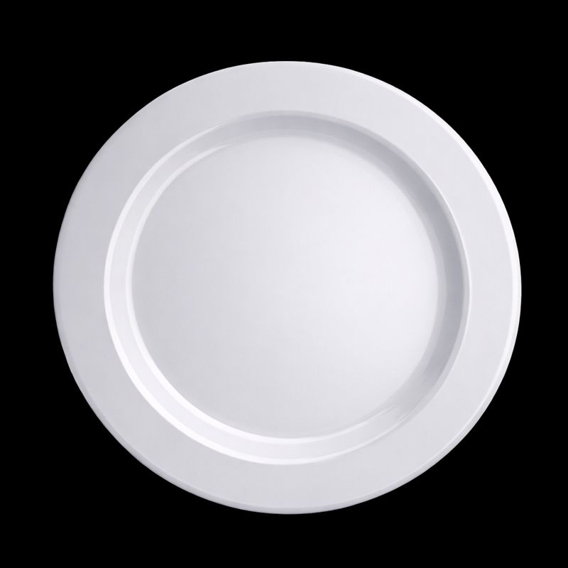 26 CM PORSELEN GÖRÜNÜMLÜ PS BEYAZ SİLVERLİNE BASKILI 6 AD X 20 PAKET