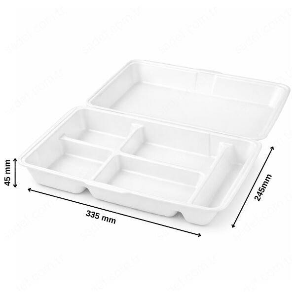 5 GÖZ KAPAKLI KÖPÜK TABAK 100 AD