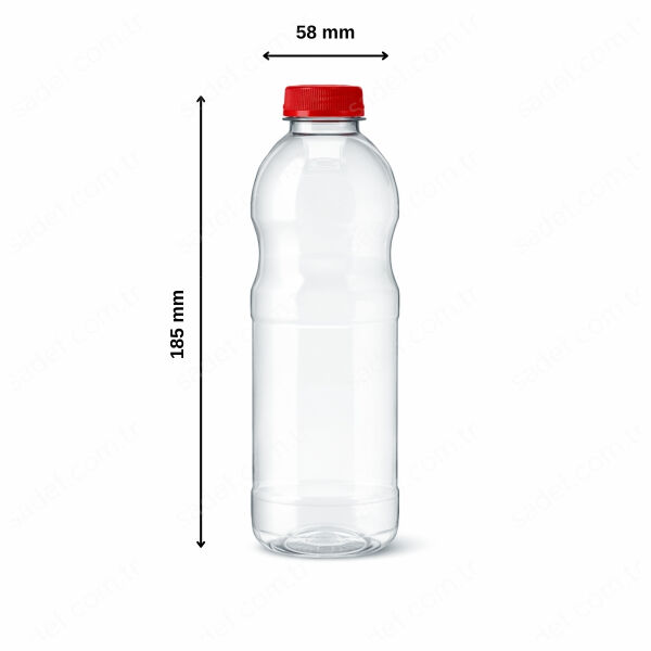 PET ŞİŞE 400 ML + 29/25 MM EMNİYETLİ KAPAK 200 ADET
