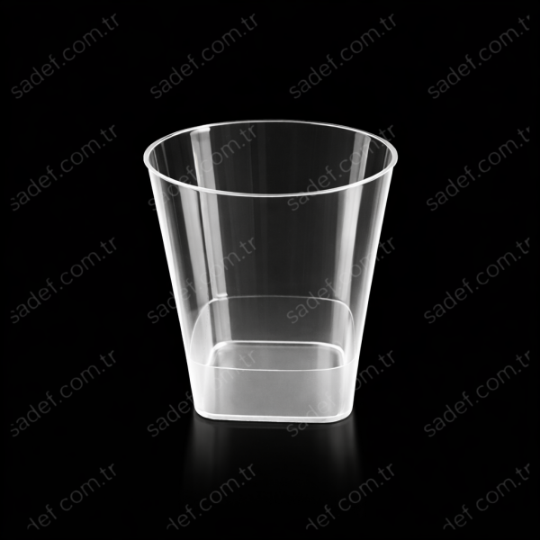 KARE 240 CC KADEH ŞEFFAF - 240 ADET