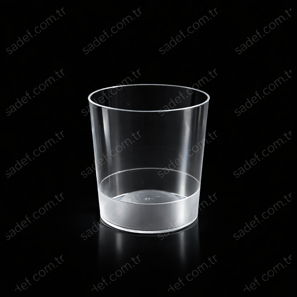 240 CC YUVARLAK KADEH ŞEFFAF - 240 ADET