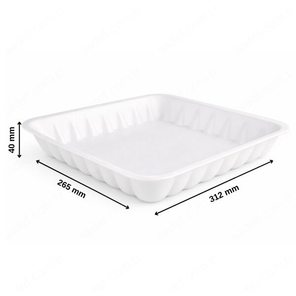 MOD8/C KÖPÜK TABAK DERİN TEPSİ 75 AD