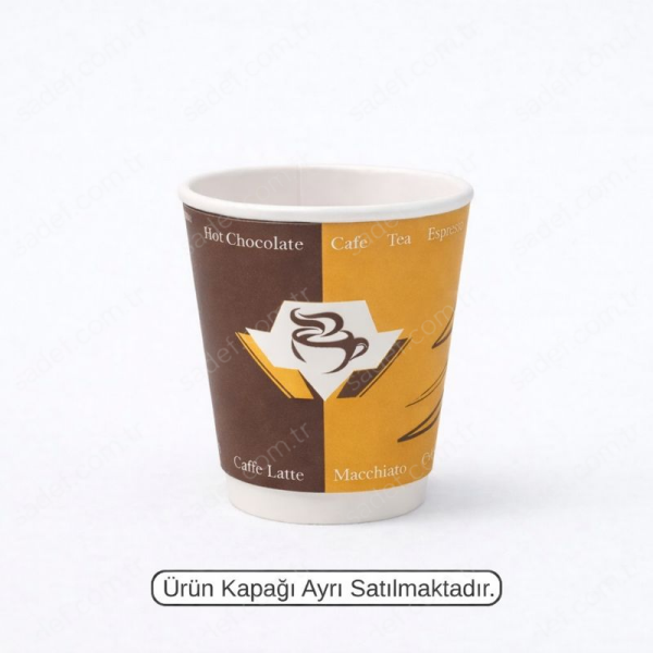 DOUBLE WALL 8 OZ ( 250 ML ) KARTON BARDAK ARNES 500 ADET