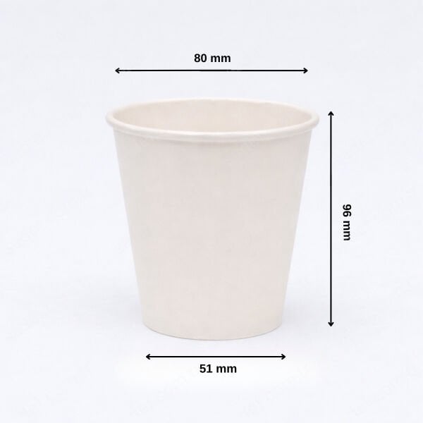 BEYAZ ARNES 9 OZ BASKISIZ KARTON BARDAK SICAK 2000 ADET