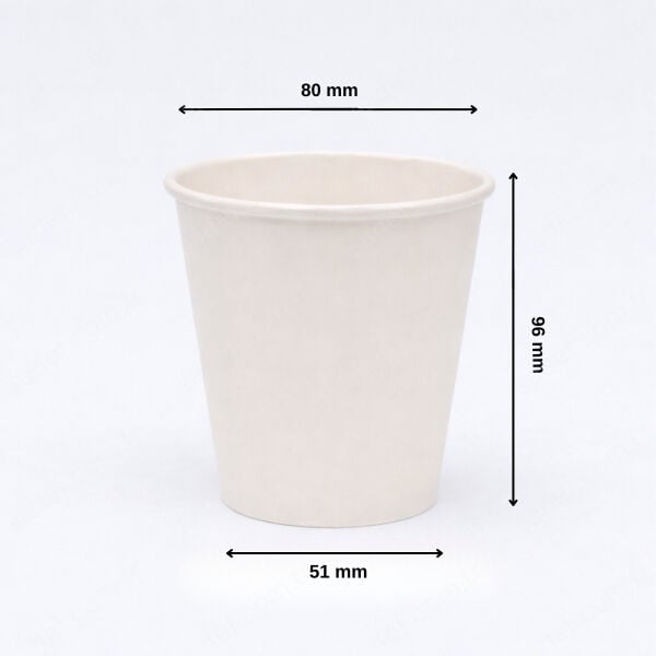 BEYAZ 9 OZ ( 275 ML ) KARTON BARDAK ARNES 2000 ADET