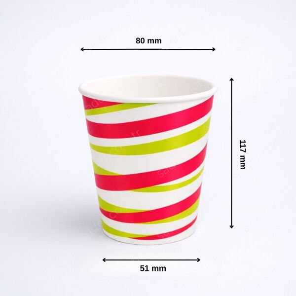 ARNES 12 OZ BASKILI KARTON BARDAK SOĞUK 2000 ADET