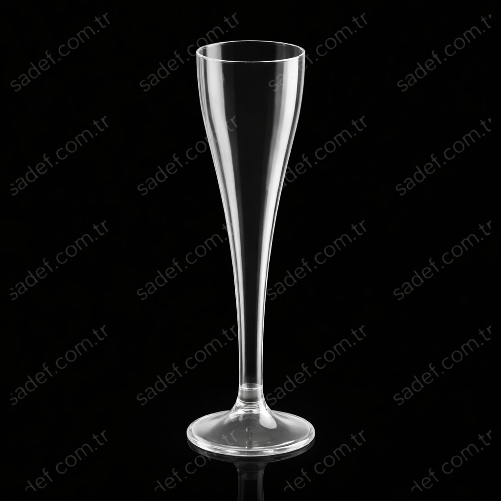 120 CC UZUN AYAKLI KADEH ŞEFFAF ( SMARTPACK ) 6 ADET X 50 PAKET