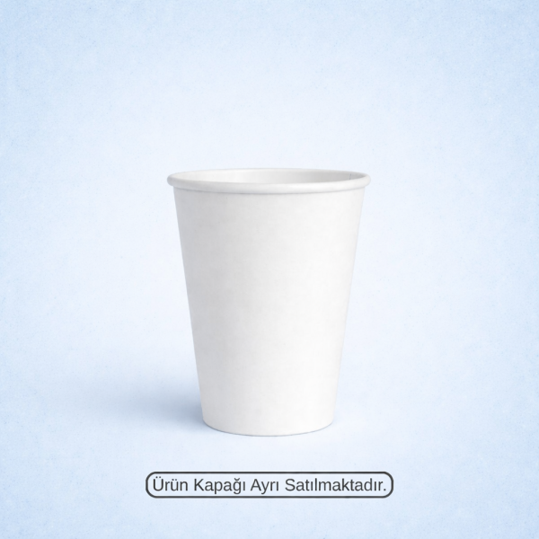BEYAZ ARNES 12 OZ BASKISIZ KARTON BARDAK SICAK 2000 ADET