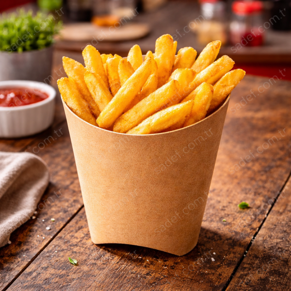 KRAFT OREGO CİPS KUTUSU (33X82X110 MM  BÜYÜK BOY 65 ADET