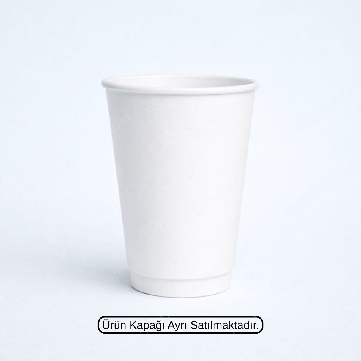 BEYAZ DOUBLE WALL ARNES 14 OZ BASKISIZ KARTON BARDAK SICAK 500 ADET