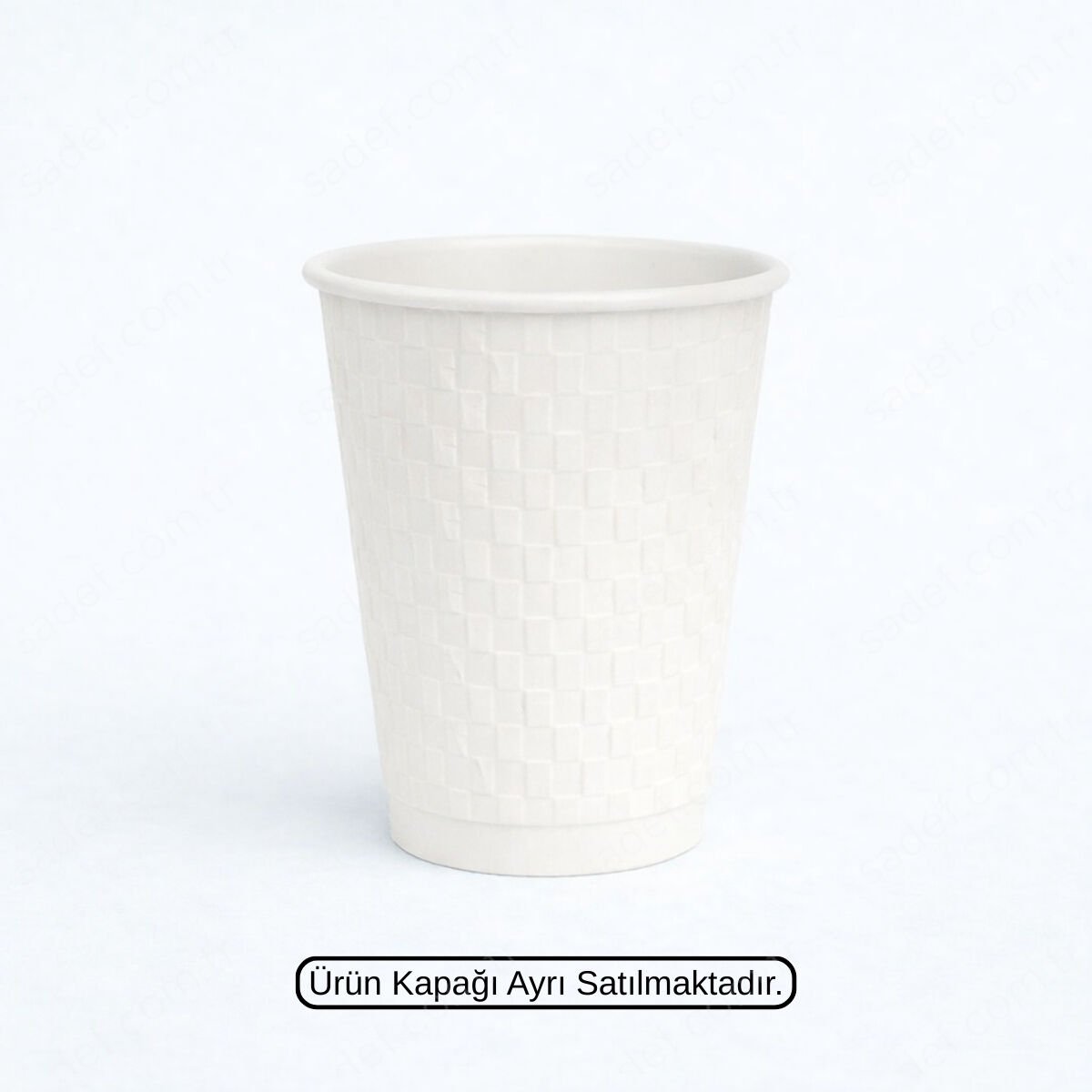 BEYAZ EMBOSSED 14 OZ BASKISIZ KARTON BARDAK SICAK 800 ADET