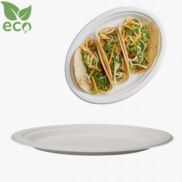 OVAL EKOLOJİK TABAK 1000 ADET