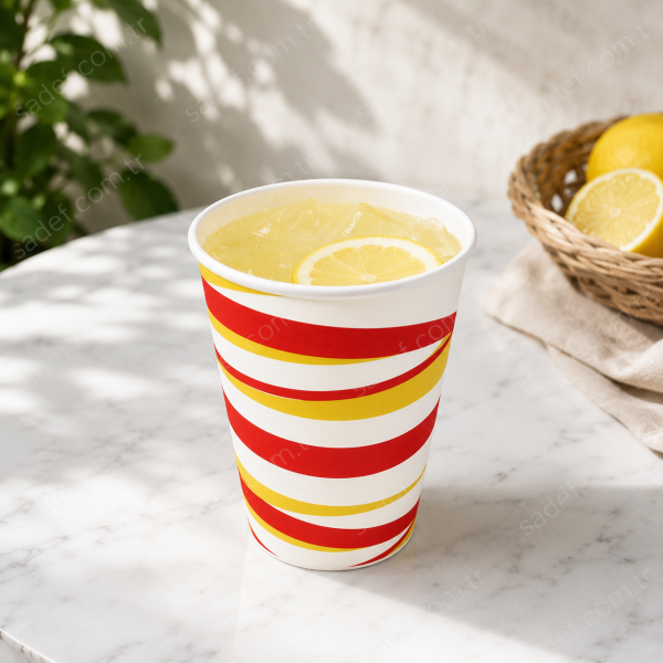 SOĞUK 16 OZ ( 500 ML ) KARTON BARDAK ARNES 1000 ADET