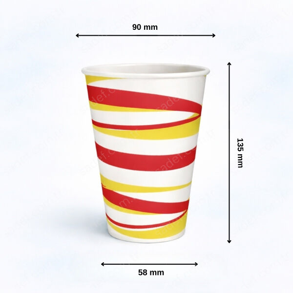SOĞUK 16 OZ ( 500 ML ) KARTON BARDAK ARNES 1000 ADET