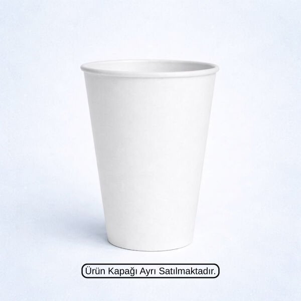 BEYAZ ARNES 16 OZ BASKISIZ KARTON BARDAK SICAK 1000 ADET