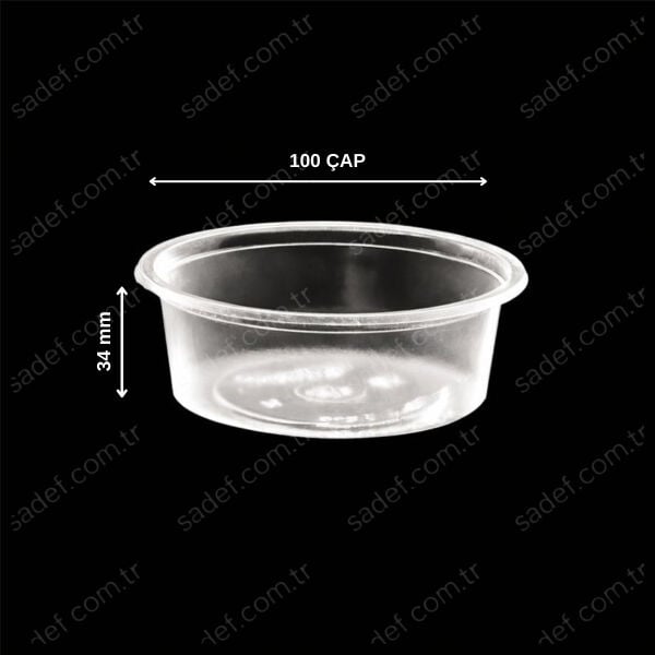 EL248 PP 150 ML SUPANGİLE KASE SICAK 2 GR ELTRON ŞEFFAF 100 ADET