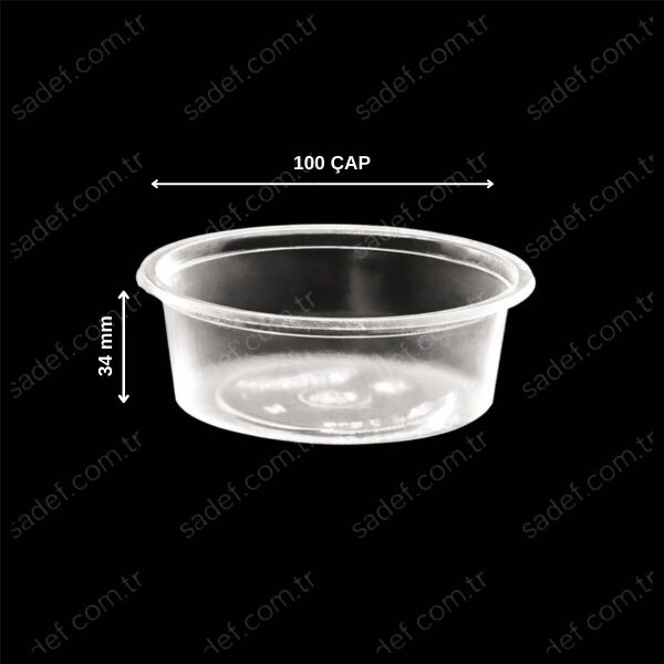 EL248 PP 150 ML SUPANGİLE KASE SICAK 2 GR ELTRON ŞEFFAF 100 ADET