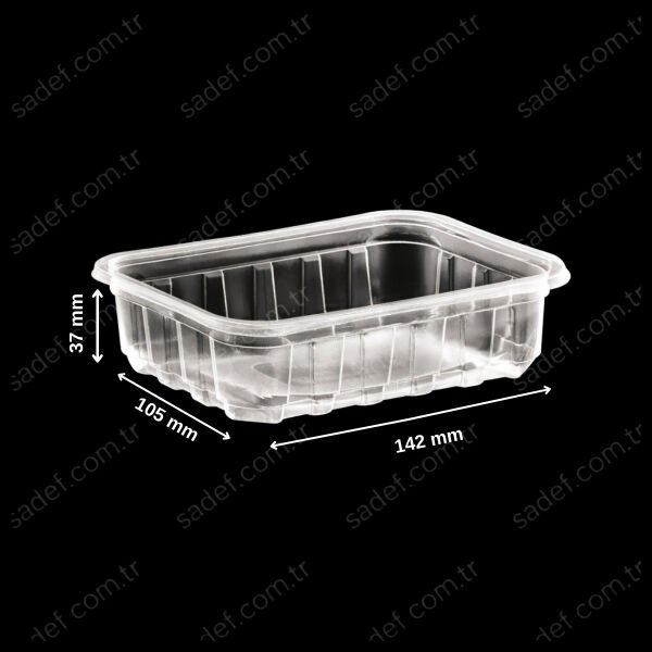 ELTRON 250 CC ŞEFFAF KASE 3,8 GR ŞEFFAF 100 ADET