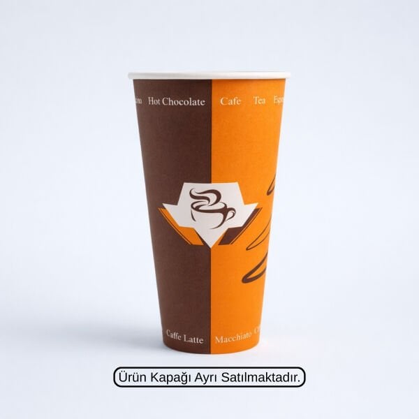 ARNES 22 OZ BASKILI KARTON BARDAK SICAK 1000 ADET