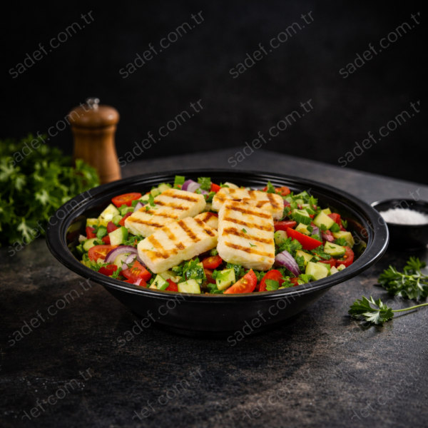 FT120 YUVARLAK PP SERVİS VE SALATA KABI  FOLYOTERM 18.5 GR 50 ADET