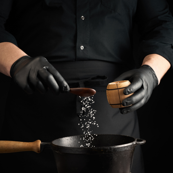 SİYAH NİTRİL ELDİVEN LARGE 100 AD X 20 PAKET