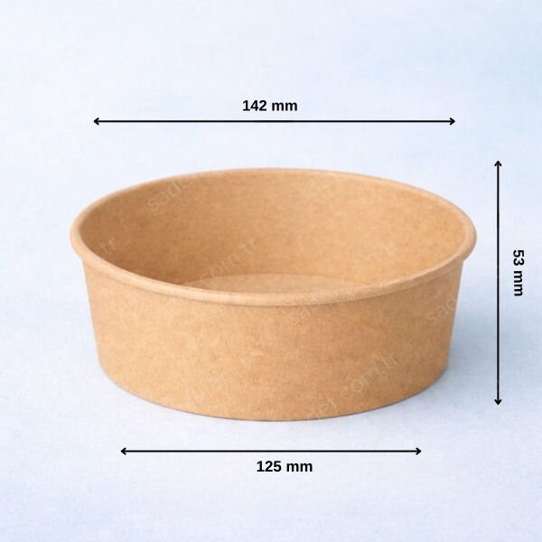 KRAFT ARNES 500 CC BASKISIZ KARTON SALATA KASE 500 ADET