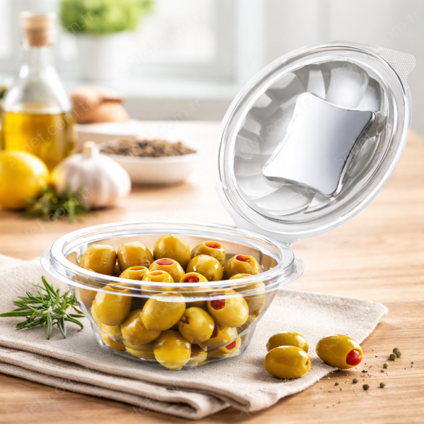 EL360 ELTRON 250 CC YUVARLAK SIZDIRMAZ KAP 11 GR ŞEFFAF 100 ADET