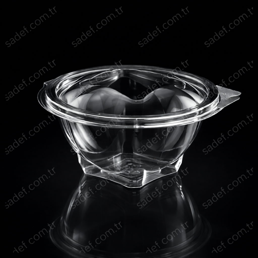 EL360 250 ML PET SALATA SIZDIRMAZ KAP 10,5 GR ELTRON ŞEFFAF 100 ADET