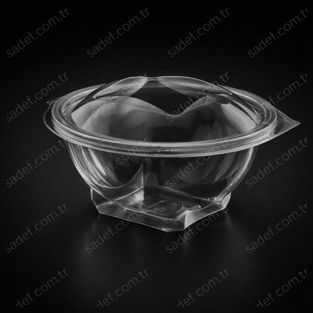 EL361 ELTRON 375 CC YUVARLAK SIZDIRMAZ KAP 14 GR ŞEFFAF 100 ADET