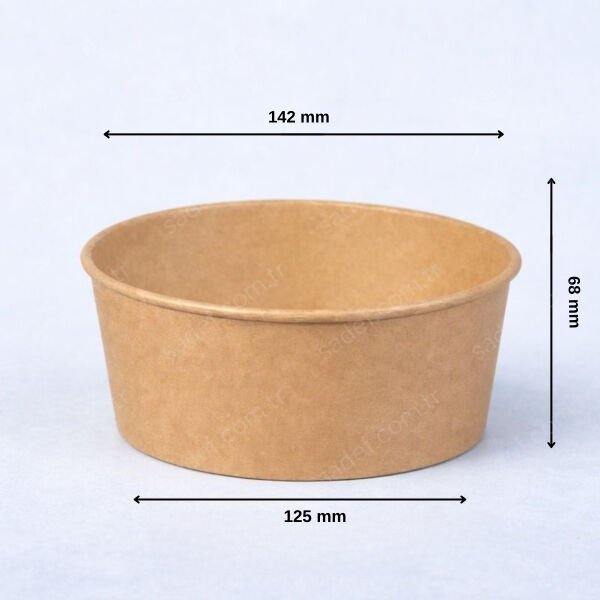 KRAFT ARNES 750 CC BASKISIZ KARTON SALATA KASE 500 ADET